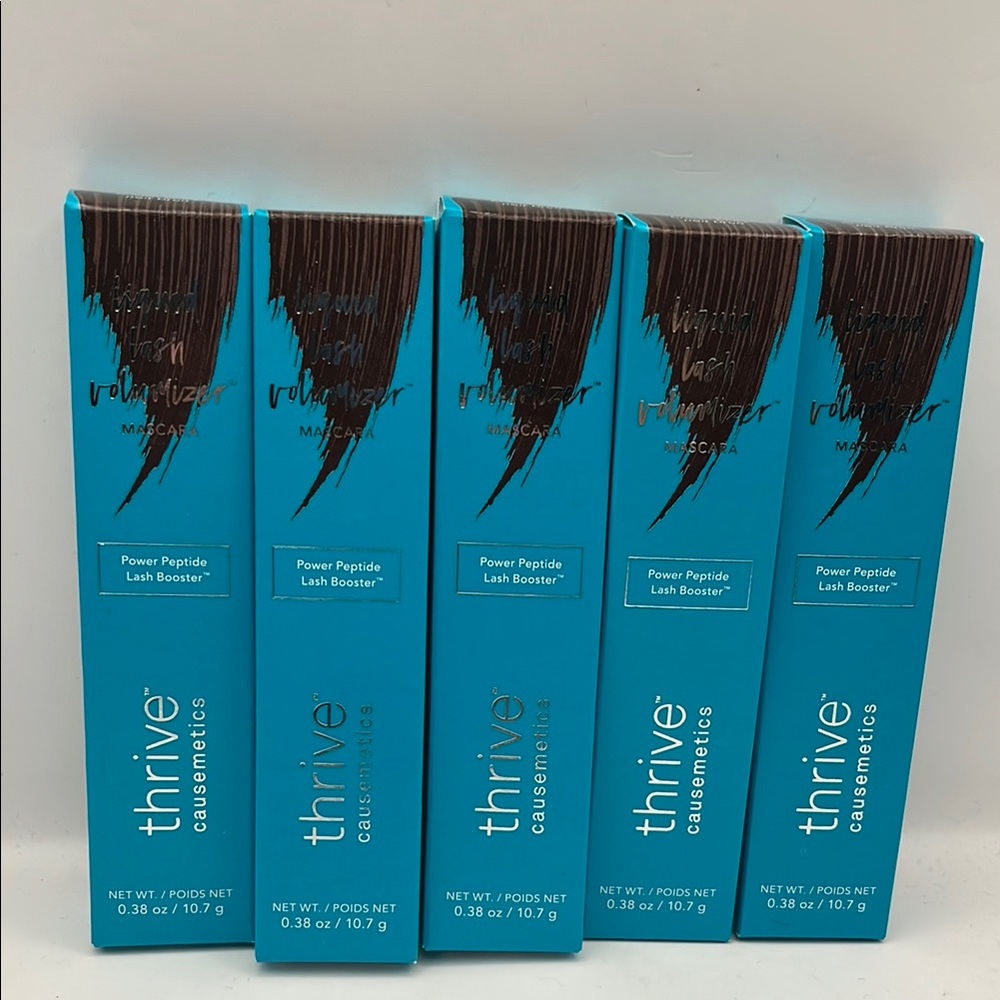 (QTY:5) Thrive Causemetics Liquid Lash Volumizer Brynn Crystal Brown Black